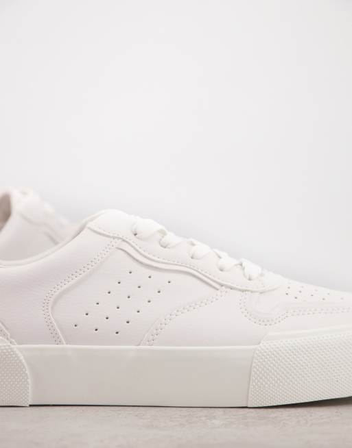 Reebok Club C Revenge sneakers in white with green detail