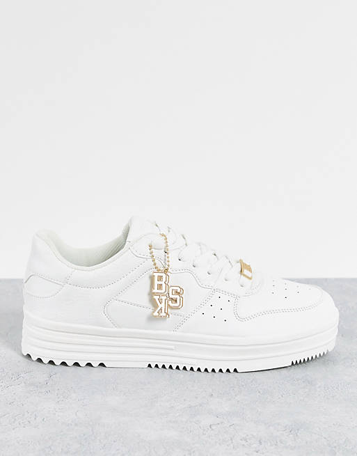 asos.com | Bershka sneakers in white