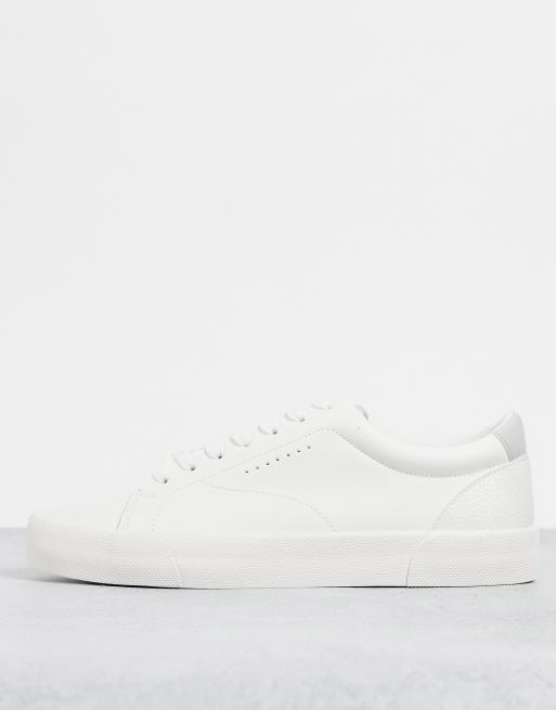 Bershka cheap white sneakers