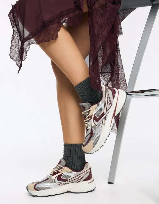 Bershka - Sneakers in wit, 4 van 4
