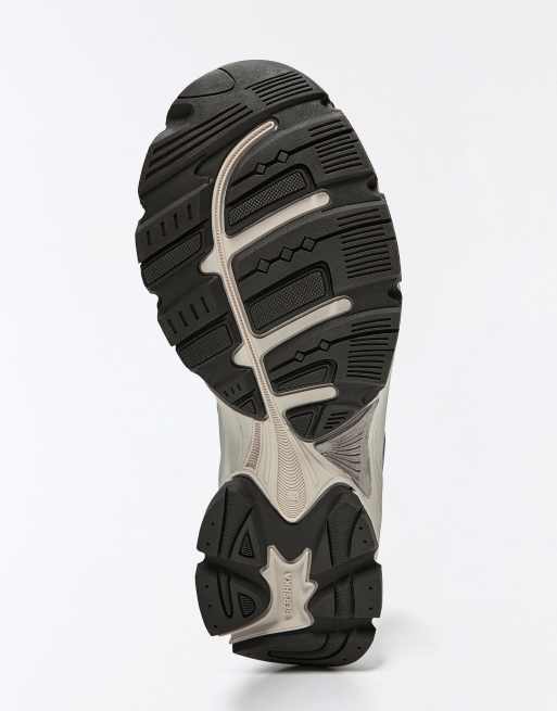 Bershka - Sneakers multielemento marroni, 7 di 7