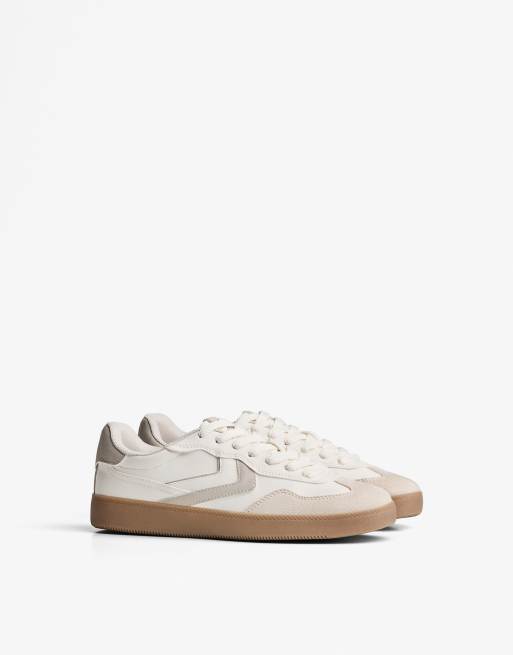 Bershka - Sneakers rétro bianche, 3 di 7