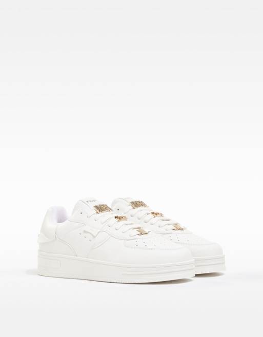 Embellished 2025 white sneakers