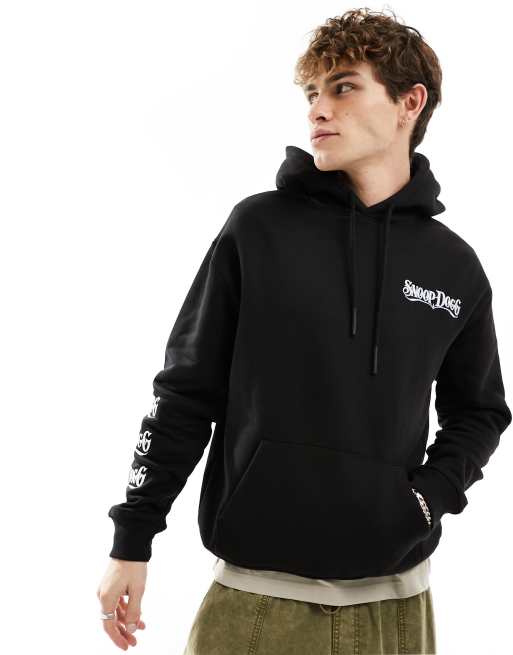 Bershka Snoop Dogg hoodie in black | ASOS