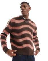 Jaded London Ribcage Knit Jumper ニット　ロンT Black Ribcage Knit Jumper | Jaded Man – Jaded London