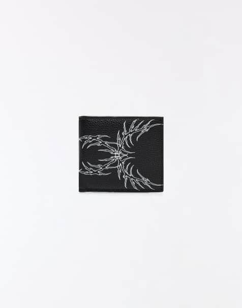 Bershka - Sort pung med print - view 1