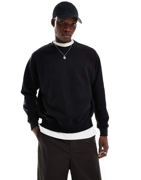 Bershka - Sort sweatshirt - view 1