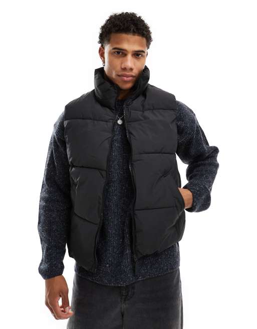Bershka - Sort vatteret vest