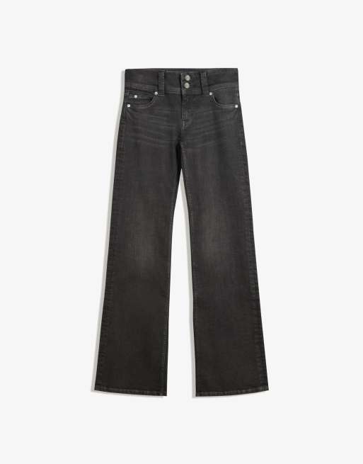 Bershka - Sorte bootcut-jeans, 5 af 6