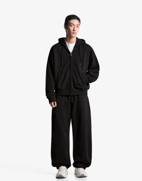 Bershka - Sorte bukser med ballon-pasform - view 1