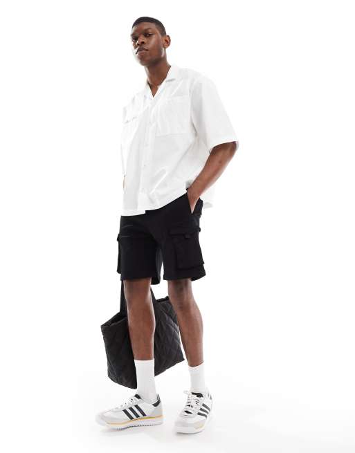 Bershka - Sorte cargoshorts