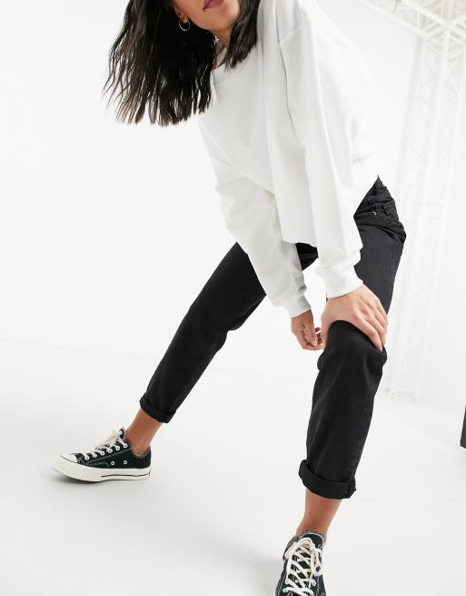 Bershka - Sorte mom-jeans