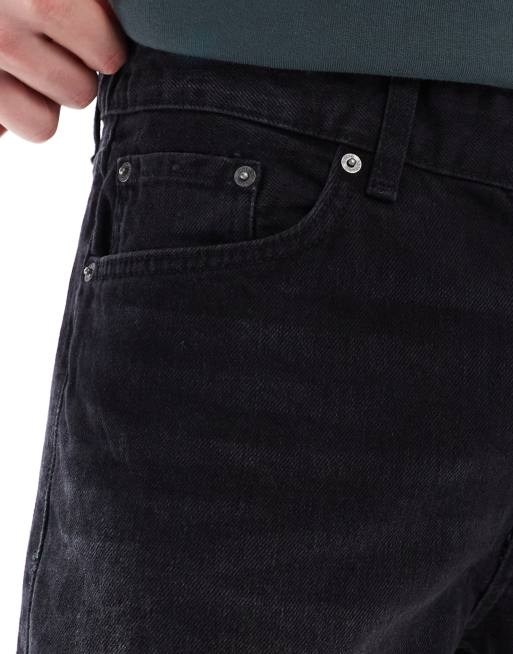 Bershka - Sorte vintage jeans med lige ben, 5 af 5