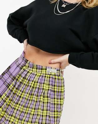 bershka lilac skirt