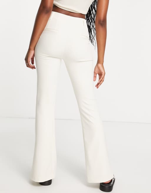 White split best sale hem pants