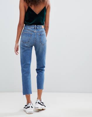 bershka straight jeans