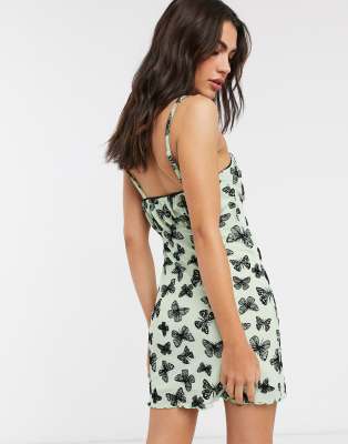 butterfly dress asos