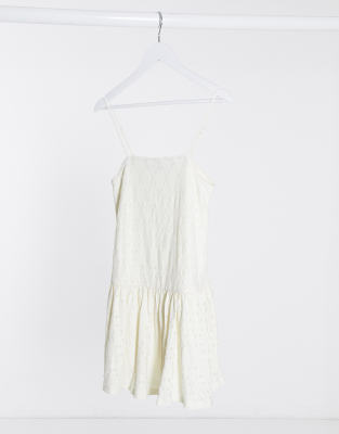 white strappy sundress