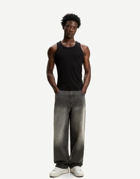 Bershka - Super-baggy sorte jeans - view 1