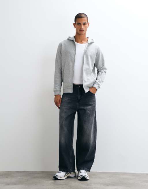 Bershka - Super-baggy sorte jeans, 3 af 5