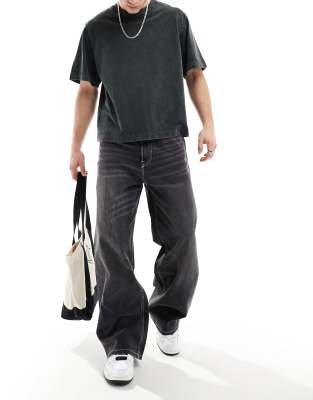 パンツ asapmode Washed Black Super Baggy Jeans Washed Black Super Baggy Jeans | 10/11(sat) 20:00 Restock