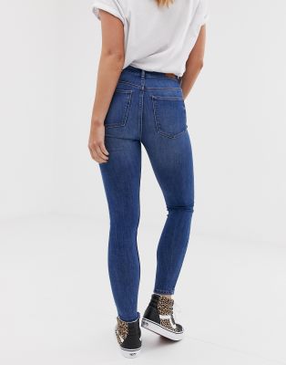 asos super high waisted jeans