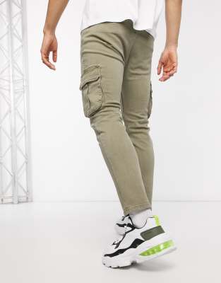 asos skinny cargo pants
