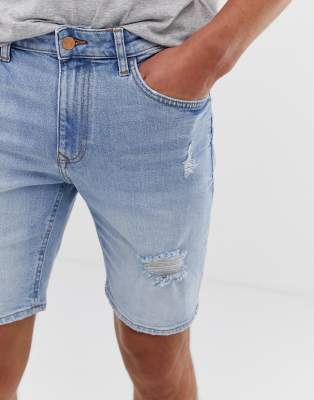 super skinny jean shorts