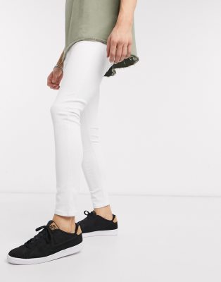 white super skinny jeans