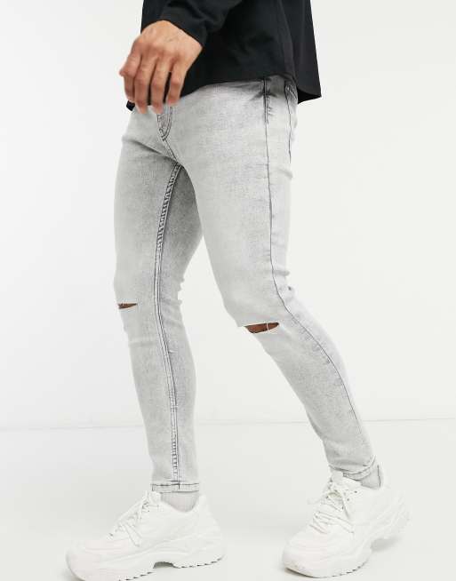 Skinny light grey store jeans