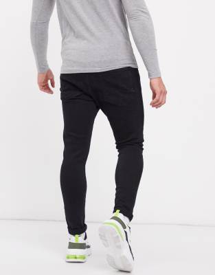 black pants with rips