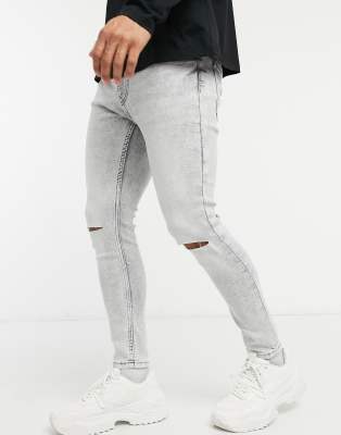 light grey skinny jeans