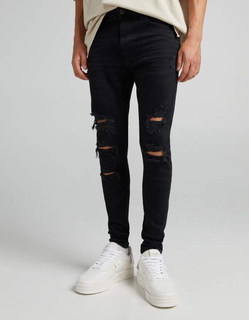 Super frayed hem store jeans