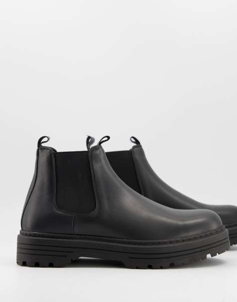 bershka chelsea boots