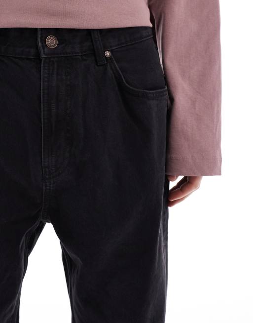Bershka – Svarta jeans i loose fit, 5 av 5