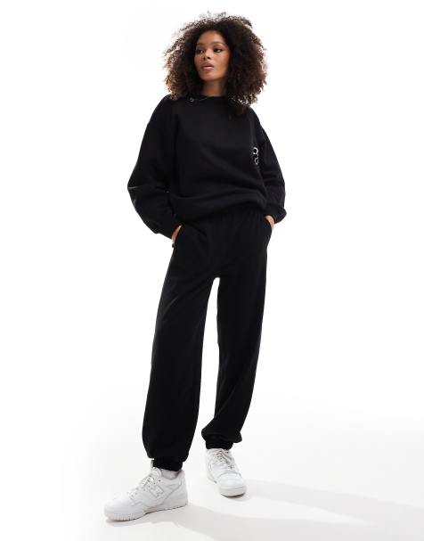 Bershka – Svarta mjukisbyxor - view 1