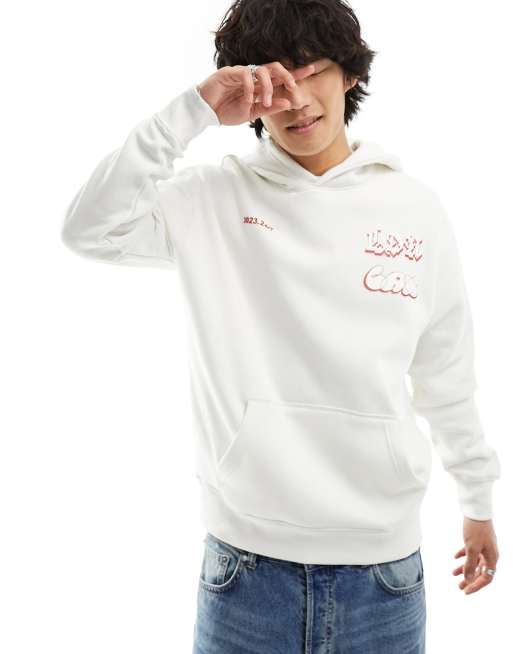 Sweats & sweats à capuche blanc Bershka Taille S