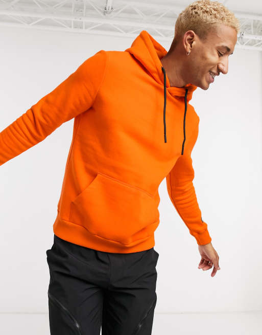 Bershka Sweat capuche Orange ASOS