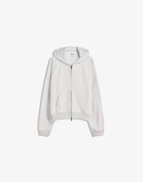 Superdry Femme Sweat à Capuche zippé Orange Label
