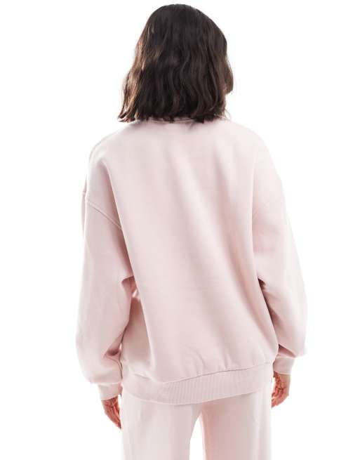Bershka - Sweat oversize - Rose, 2 de 4