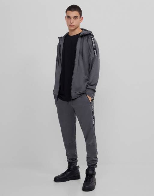 side stripe sweatpants