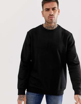 bershka black sweatshirt