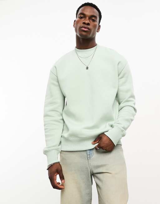 Bershka sweatshirt in mint