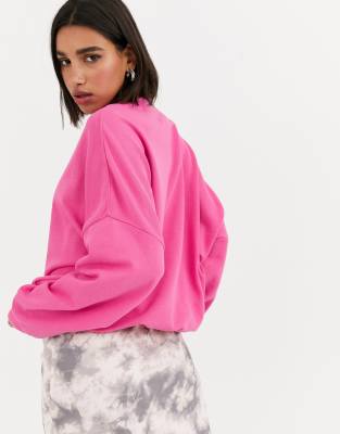 Bershka neon online sweatshirt