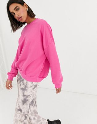Bershka - Sweatshirt in roze
