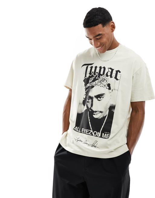 bershka 2pac shirt