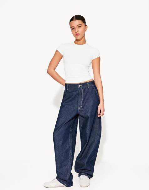 Camicetta Donna MONNURO A Maniche Corte: Estiva, Asimmetrica, Con Girocollo, Perfetta Con Leggings, Taglie Forti Disponibili