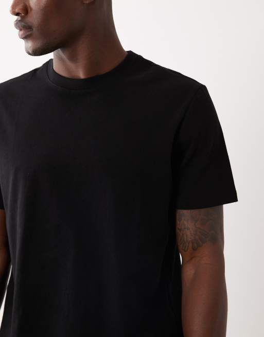 Bershka – T-Shirt in Schwarz, 5 von 5