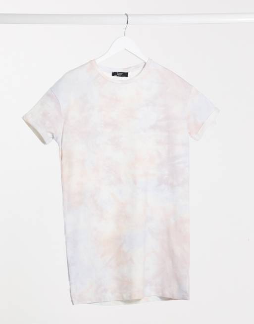 Bershka – T-Shirt-Kleid mit Batikmuster, 4 von 4