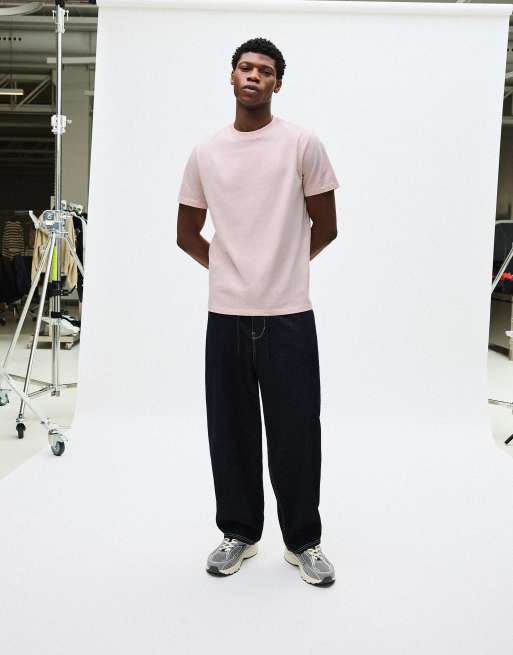 Bershka - T-shirt met korte mouwen in roze, 2 van 4